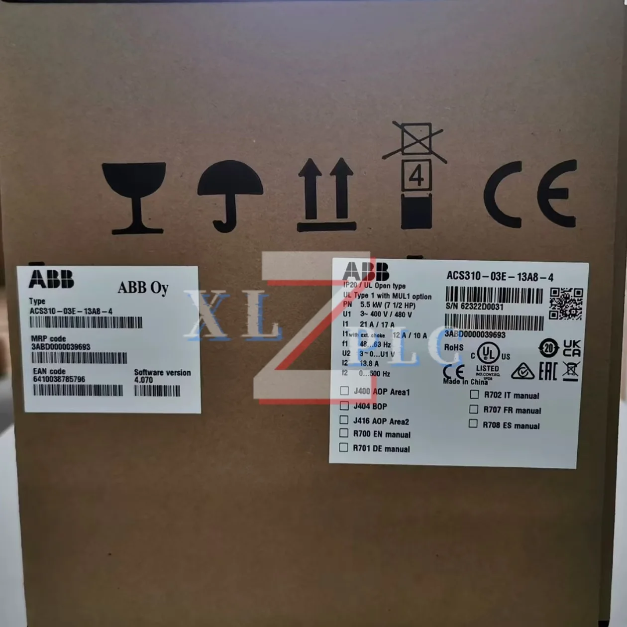 

ACS310-03E-13A8-4 ACS310-03E-17A2-4 Frequency Converter new in stock