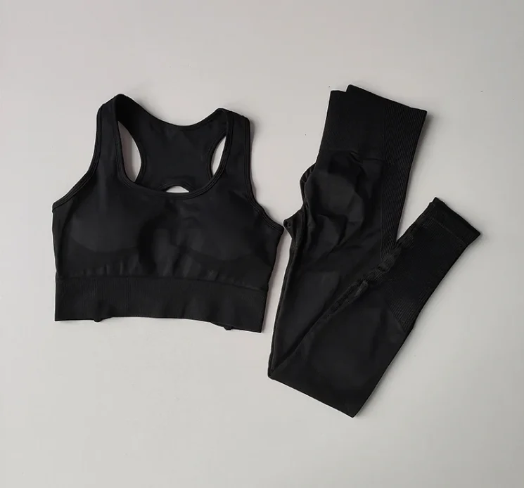 بدلة اليوغا بدلة حمالة صدر خلفية جميلة