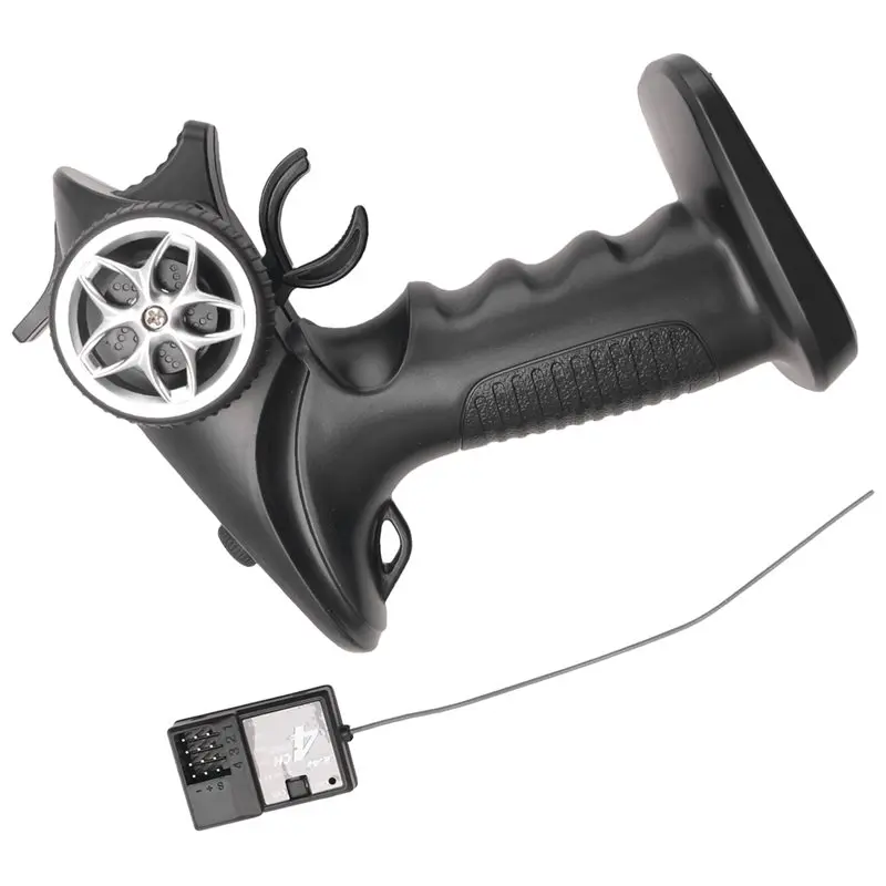 A84F-GA-4H-TX 4CH 2.4Ghz Remote Control Digital Radio Transmitter Wire For 1/8 1/10 1/16 1/32 RC Car Boat Tank Crawler