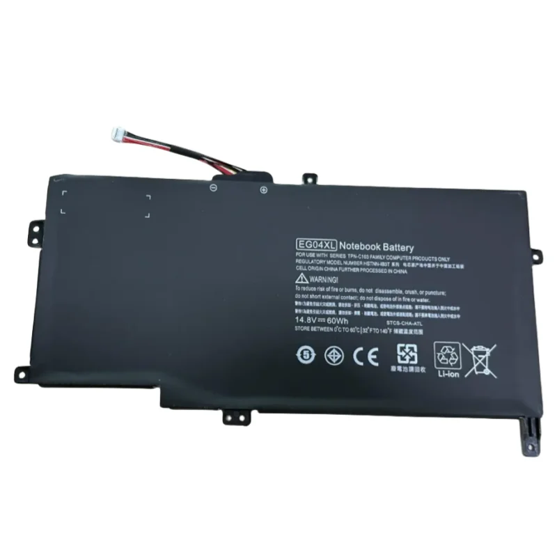 14.8V 60Wh New EG04XL Laptop Battery For HP Envy Sleekbook 6 Series 681951-001 681881-271 TPN-C103 HSTNN-IB3T HSTNN-DB3T