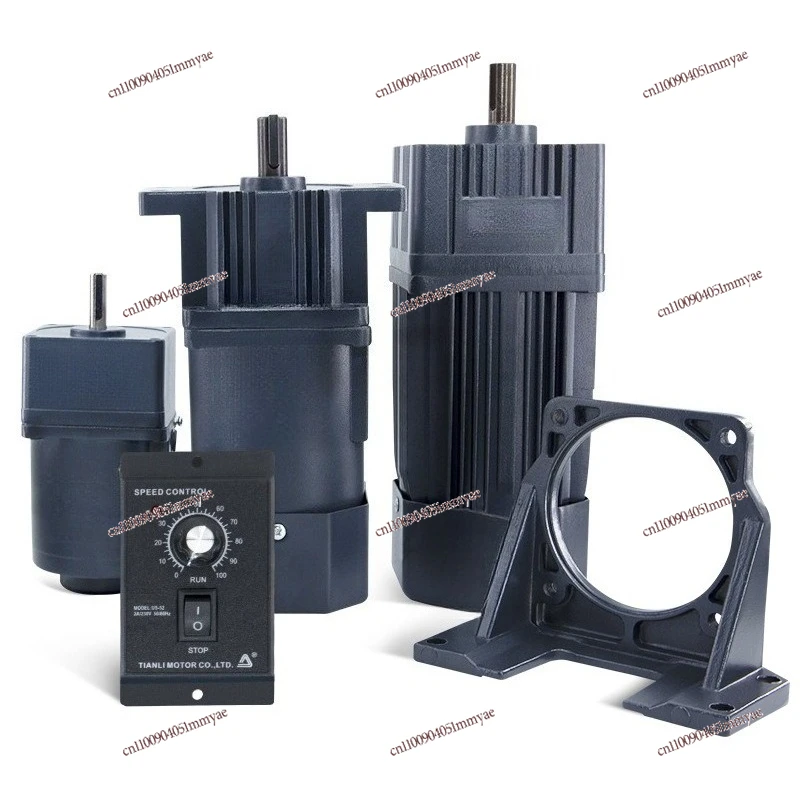 

Single-phase 220V Speed Control Motor 6W-400W Micro AC Gear Reduction Motor, Induction Speed Control Brake