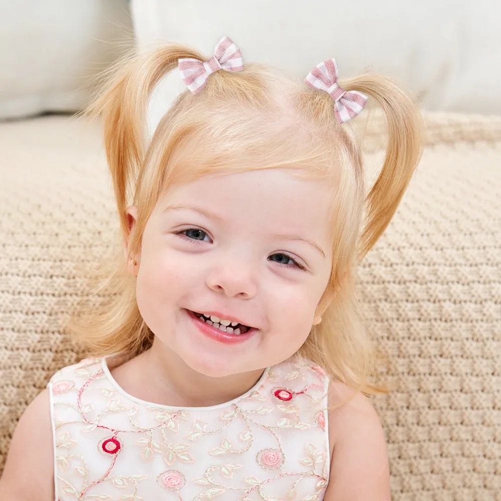 20 قطعة أطفال بنات العلاقات الشعر الانحناء شريط مطاطي مرن الشعر حبل اللثة زهرة صغيرة أفخم الكرة Scrunchies الأطفال إكسسوارات الشعر