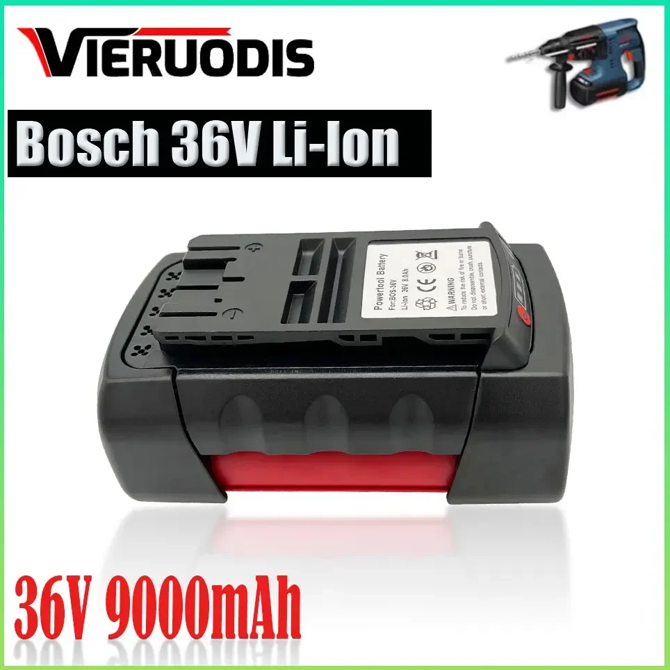 For BOSCH 36V 6.0Ah 8.0Ah 9.0Ah Li-ion battery Compatible with BAT4030 BAT4040 BAT4050 BTA4060