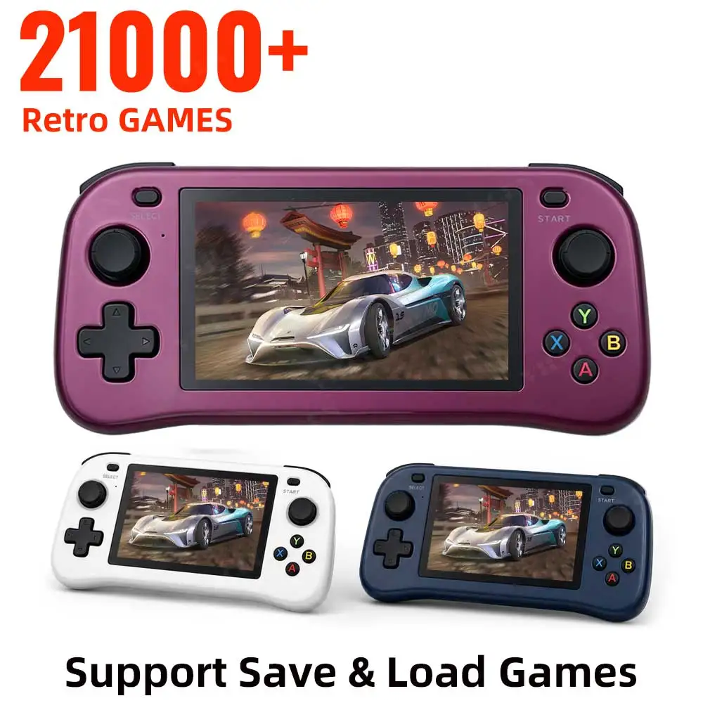 

SF3100 Retro Handheld Game Console 854*480 4.5'' Screen Portable Game Console Player Built-in 20000 Classic Games Gift