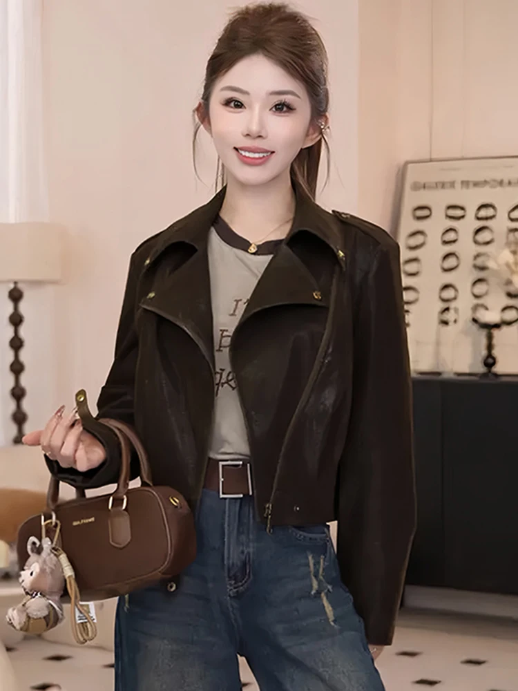 

Элегантный удлиненный пиджак-блейзер свободного кроя, повседневный, простой, стильный, ленивый, модный топ для женщин, осенняя новинка