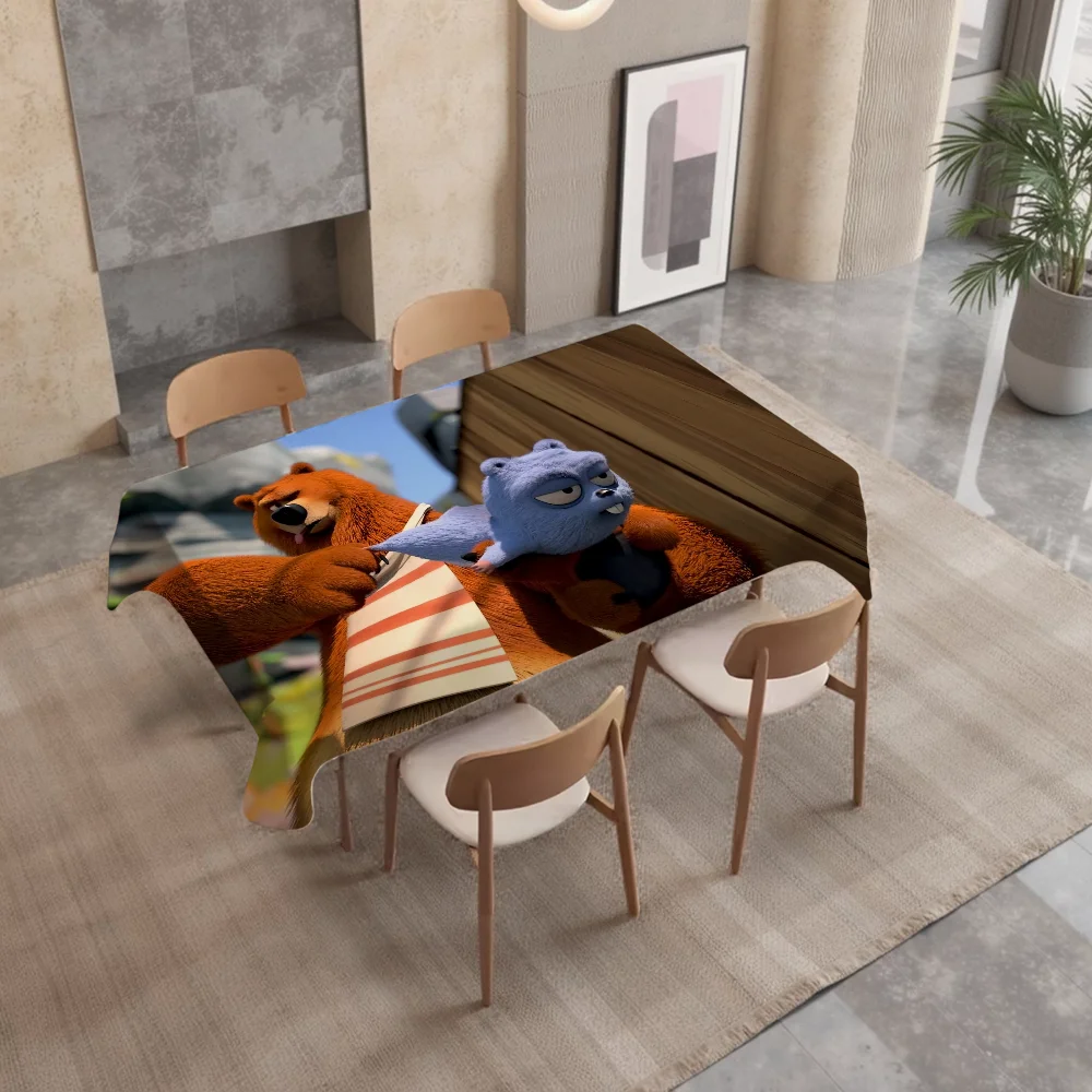 G-Grizzy L-Lemmings かわいいテーブルクロ - Home Textiles Là Gì のレビューと価格