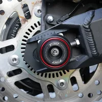 Para Suzuki GSX-S750 GSXS750 GSXS 750 GSR750 GSR 750 accesorios de motocicleta eje de rueda delantera trasera horquilla deslizador Protector contra choques Pad