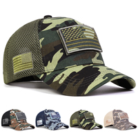 Unisex American Flag Sticker Baseball Net Caps Spring and Summer Outdoor Adjustable Casual Hats Sunscreen Hat