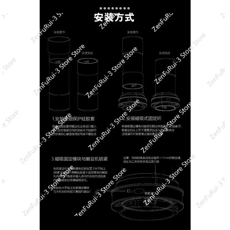 M2 Electric Module C60/c40accessories Commander Hand Grinder
