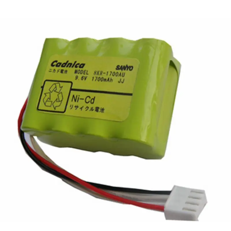 1pce 8KR-1700AU 9.6V 1700MAH Rechargeable Battery