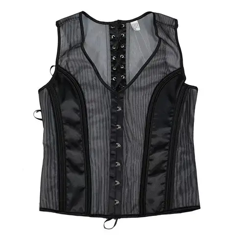 पुरुषों के लिए कॉर्सेट बनियान वासित ट्रेनर काला मध्ययुगीन वास्कट लेस अप बोन्स फॉर्मल टॉप वेडिंग स्टेज 8 best sales पुरुषों का कोर्सेट - №7