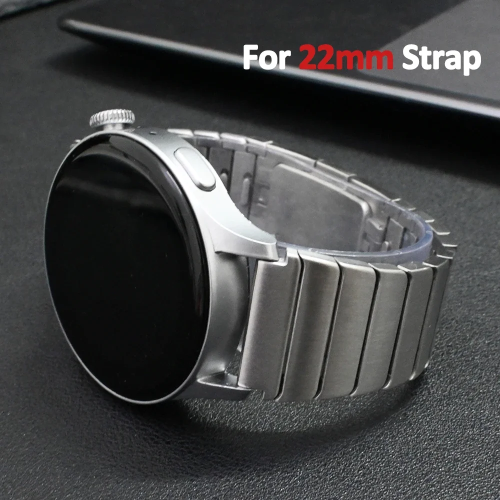 

Business Stainless Steel Strap For Huawei Watch GT5/4 46mm Luxury Band for HUAWEI Watch GT5/3 Pro 46mm Ultimate 4/4Pro Bracelet