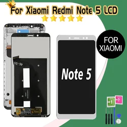 Screen for Xiaomi Redmi Note 5 Pro LCD Display for Xiaomi Redmi Note 5 Digital Touch Screen with Frame MEI7S MEI7 Replacement