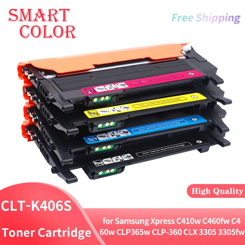 

CLT-406S Compatible Toner Cartridge CLT-K406S for Samsung Xpress C410w C460fw C460w CLP 365w CLP-360 CLX 3305 3305fw 3306 406s