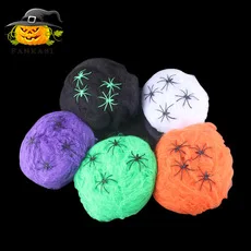 Halloween Decoration Chamber Haunted House Horror Spider Web