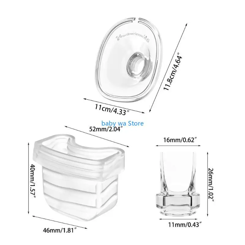 S21 S18 수리 4XBD용 플랜지가 있는 덕 빌 밸브 +실리콘 멤브레인 우유 수집기