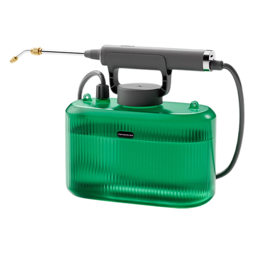 Pulvérisateur de jardin électrique injuste avec baguette télescopique, pulvérisateur de pelouse électrique, sangle initiée réglable, 5 L