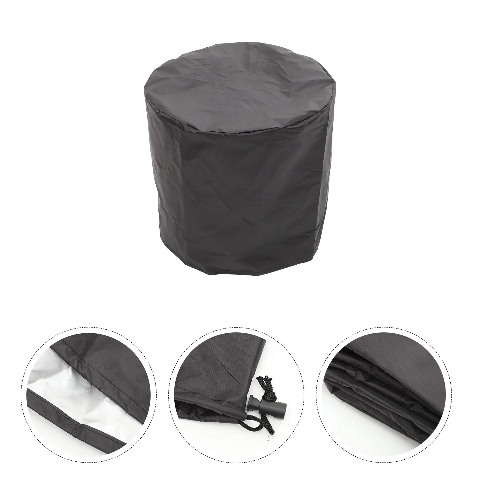 

Rainproof Furniture Dust Cover Table Cloths Outdoor 190 Silver Coated Polyester Taffeta Lounge Deep for Garden Patio