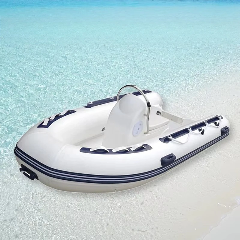 PVC Rib Inflatable Rigid Fishing Power Boat Dinghy Yacht Raft Rowing Boat