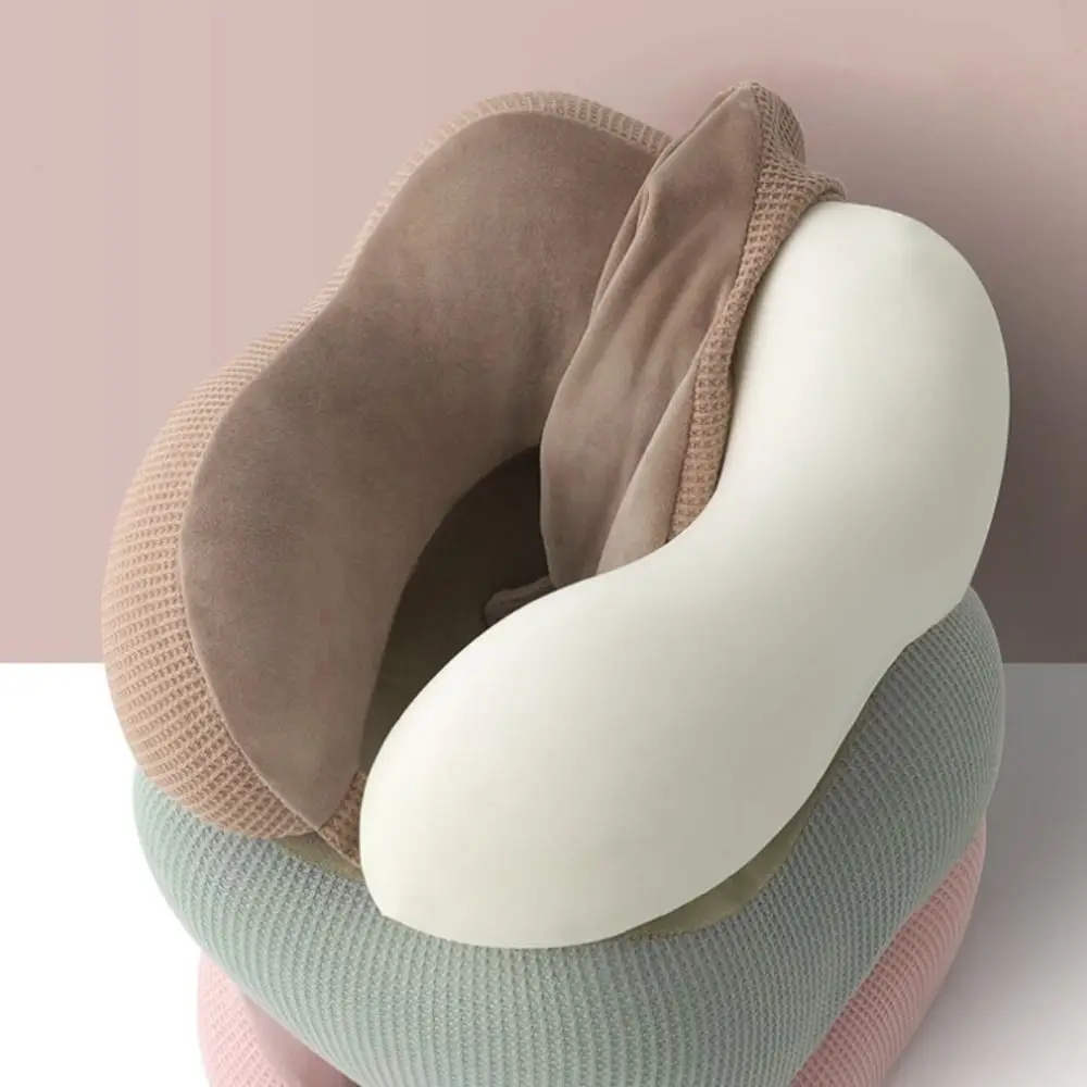 

Durable Slow Rebound U-shaped Pillow Soft Washable Neck Pillow Removable Neck Support Car