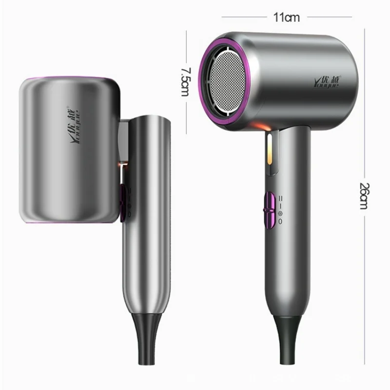 High Speed Blue Light Mini Travel/Home/Dormitory Hair Dryer With High Wind Power And Foldable US, EU Plug, Source Manufacturer - Image 4
