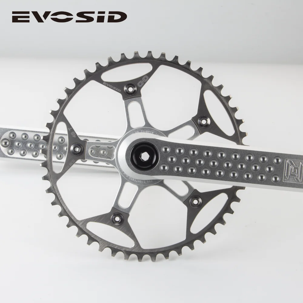 ZEROING 130BCD Road Bike Crankset Bicycle Hollowtech BCD130 Spiders Adapter CNC Crank Folding Bicycle Crank 5 Claw Chainring