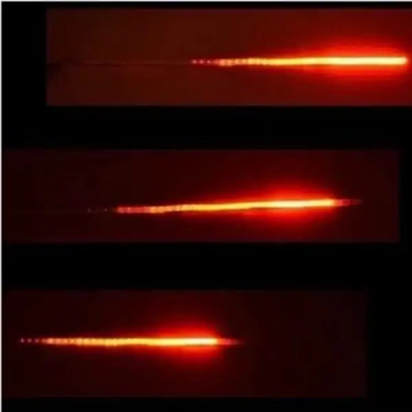 1pcs Red 30cm Led Knight Rider Flash Strobe Scanner Neon Strip Light led Strip light Waterproof Neon Strip Light Tube