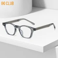 O-Q CLUB Gafas de lectura para hombre, monturas de gafas para hombre, lentes ópticos para mujer con receta, gafas-1 Lunettes para miopía