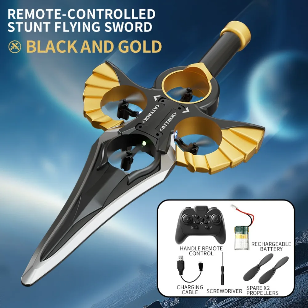 

EPP Foam Remote Control Aircraft Gravity Sensing Rechargeable Four Motor Helicopter Toy with Light 2.4G Stunt