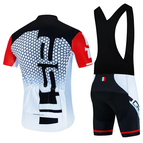 Imagen 2 del producto Conjuntos de ciclismo profesional 2025, uniforme para bicicleta, conjunto de Jersey de ciclismo de verano, camisetas para bicicleta de carretera, ropa de ciclismo transpirable
