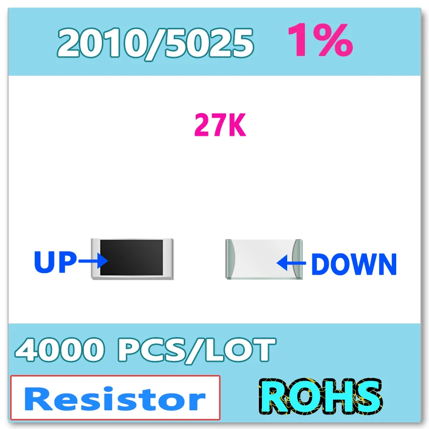 

JASNPROSMA JASNPROSMA OHM 2010 F 1% 4000pcs 27K smd 5025