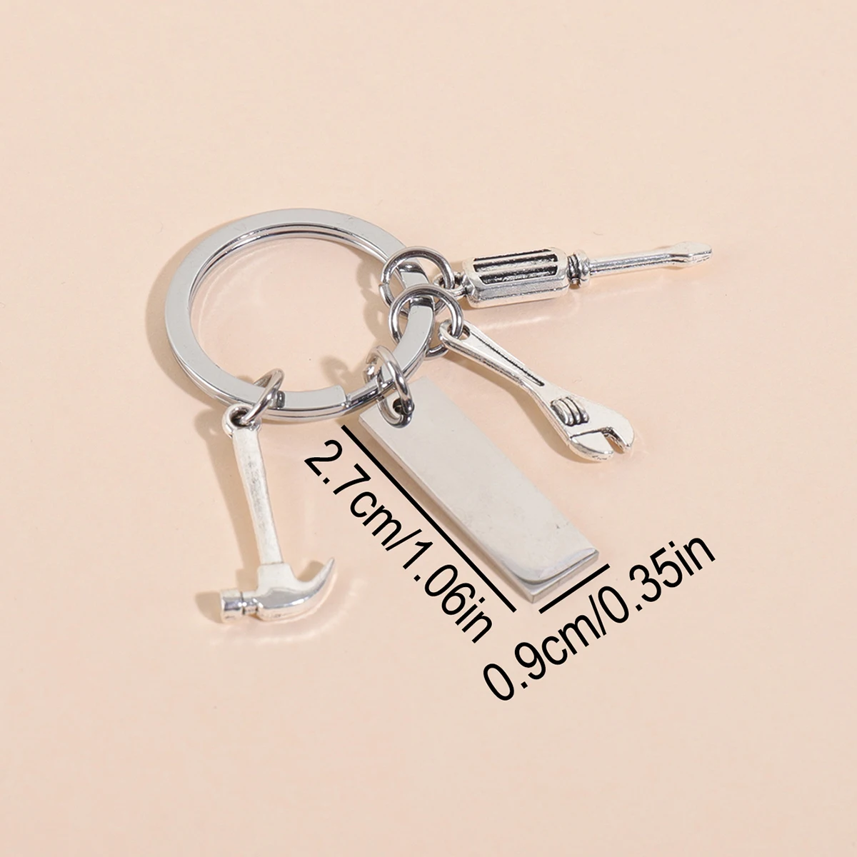 Custom Name Keychain Personali - огляд і ціна Initial Ring Custom