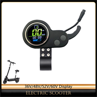 JP LCD ACCELERATOR Universal Meter Display Record Waterproof Speed Time Power For LAOTIE BOYUEDA Kugoo Electric Scooter Repair