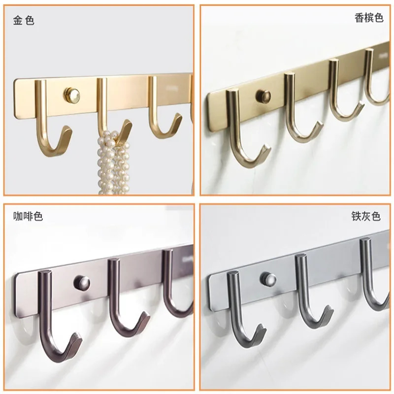 Hanging Clothes On The Wall Hanging Porch Hooks Wall Clothes Back Of Bathroom Door Towel Stickers Hook