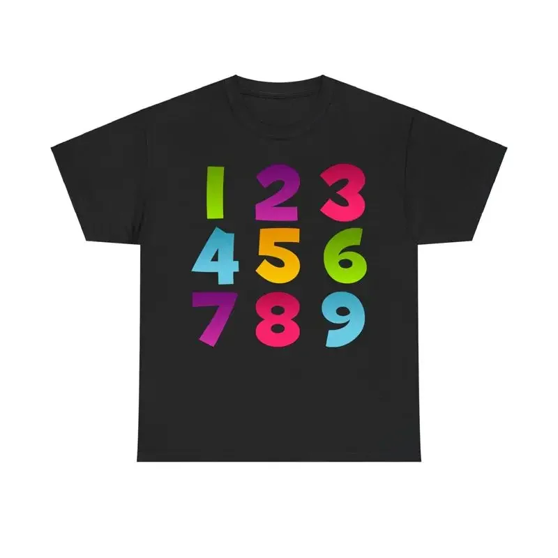 Number Day T Shirt National Kids Mathematics Event Unisex Top