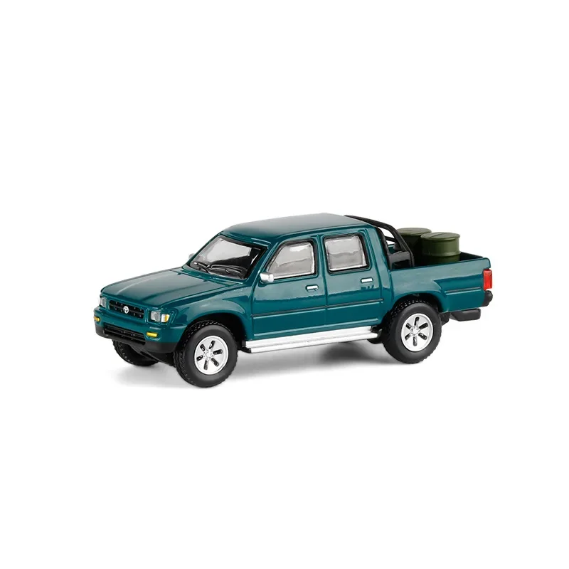 1/64 TOYOTA Hilux Model Car Alloy Diecast Toys Classic Super Racing Car Vehicle Gifts