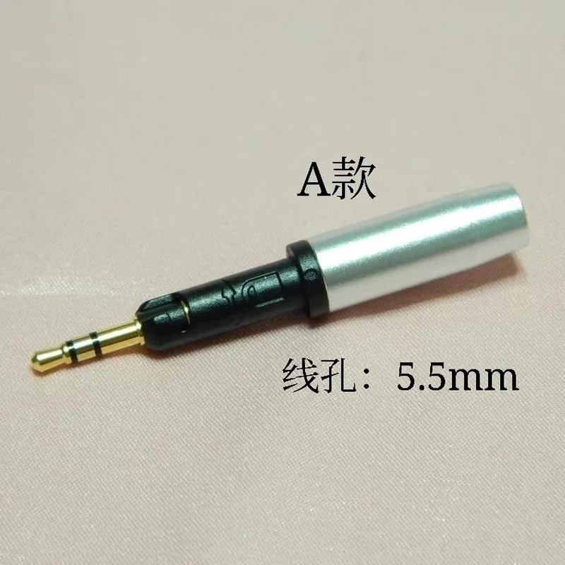 a pair In stock for HD6 HD7 HD8 MIX DJ HD595 2.5mm headphone cable upgrade cable plug pin