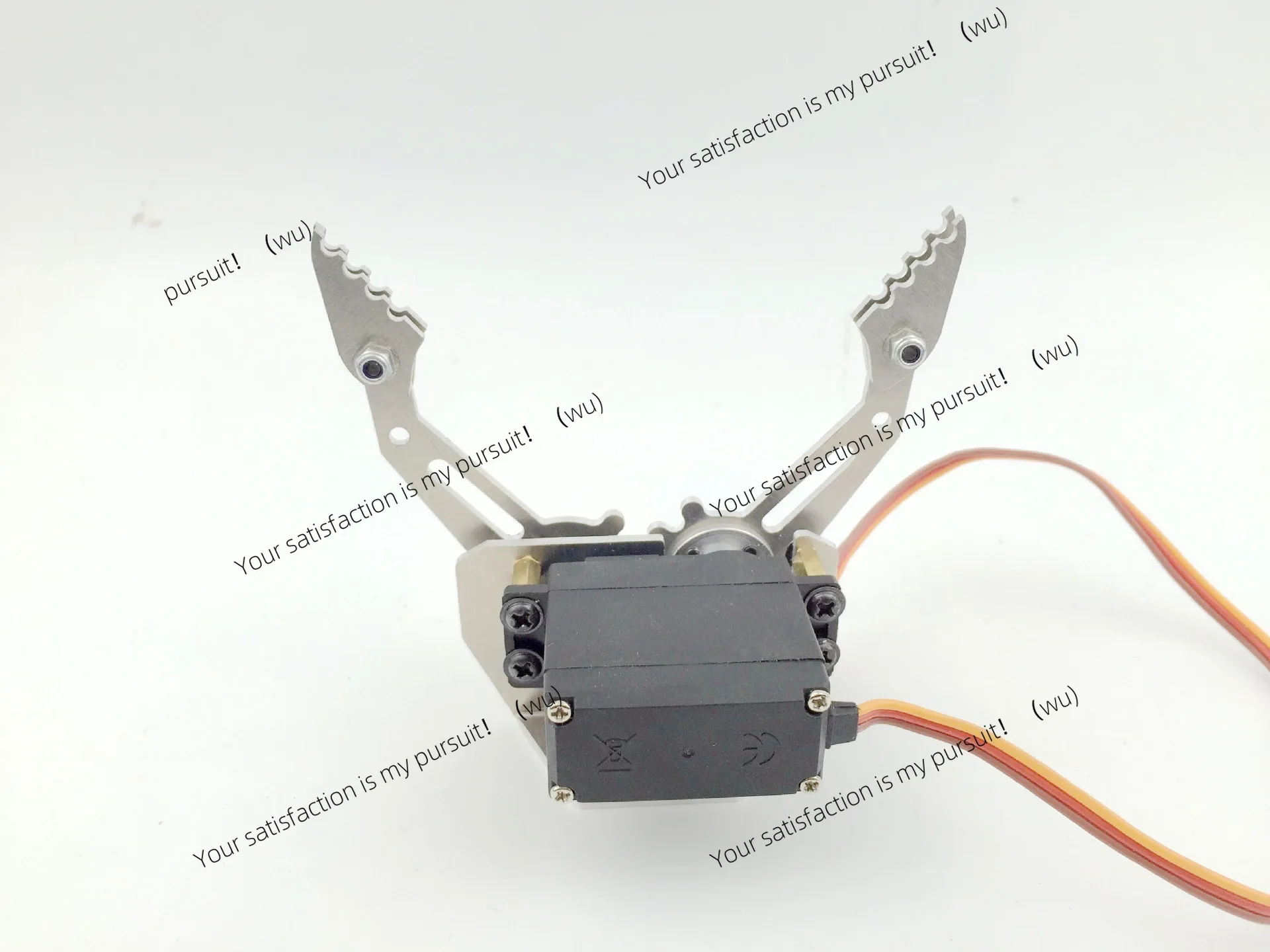 Metal manipulator, humanoid biped robot claw, clip, metal gear