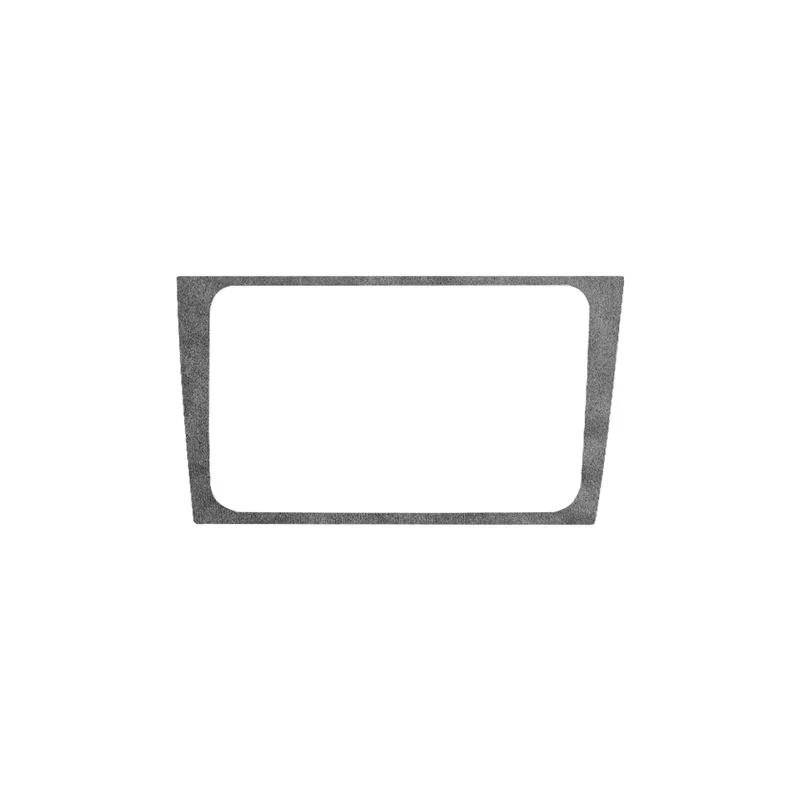 

For Volkswagen Golf 6 2008-2012 Soft Suede Fabic Car Center Multimedia CD Panel Frame Decoration Sticker Interior Parts