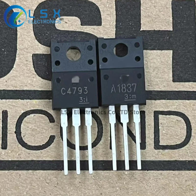 

10 пар-50 пар 2SA1837 2SC4793 Пара усилителей A1837 C4793 Пара аудиолампок