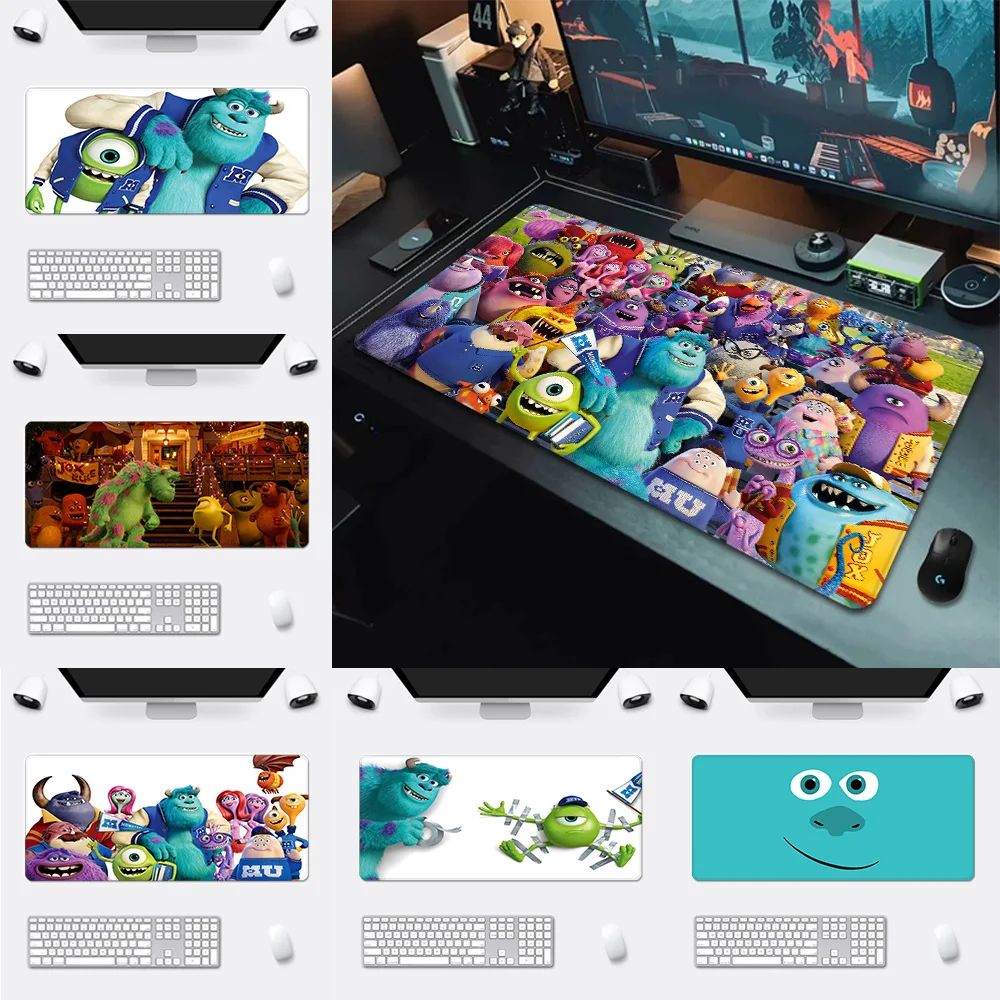 Disney Cartoon Monster University Mousepad HD Printing Computer Gamers Locking Edge Mouse Pad XXL90x40cm Keyboard PC Desk Pad