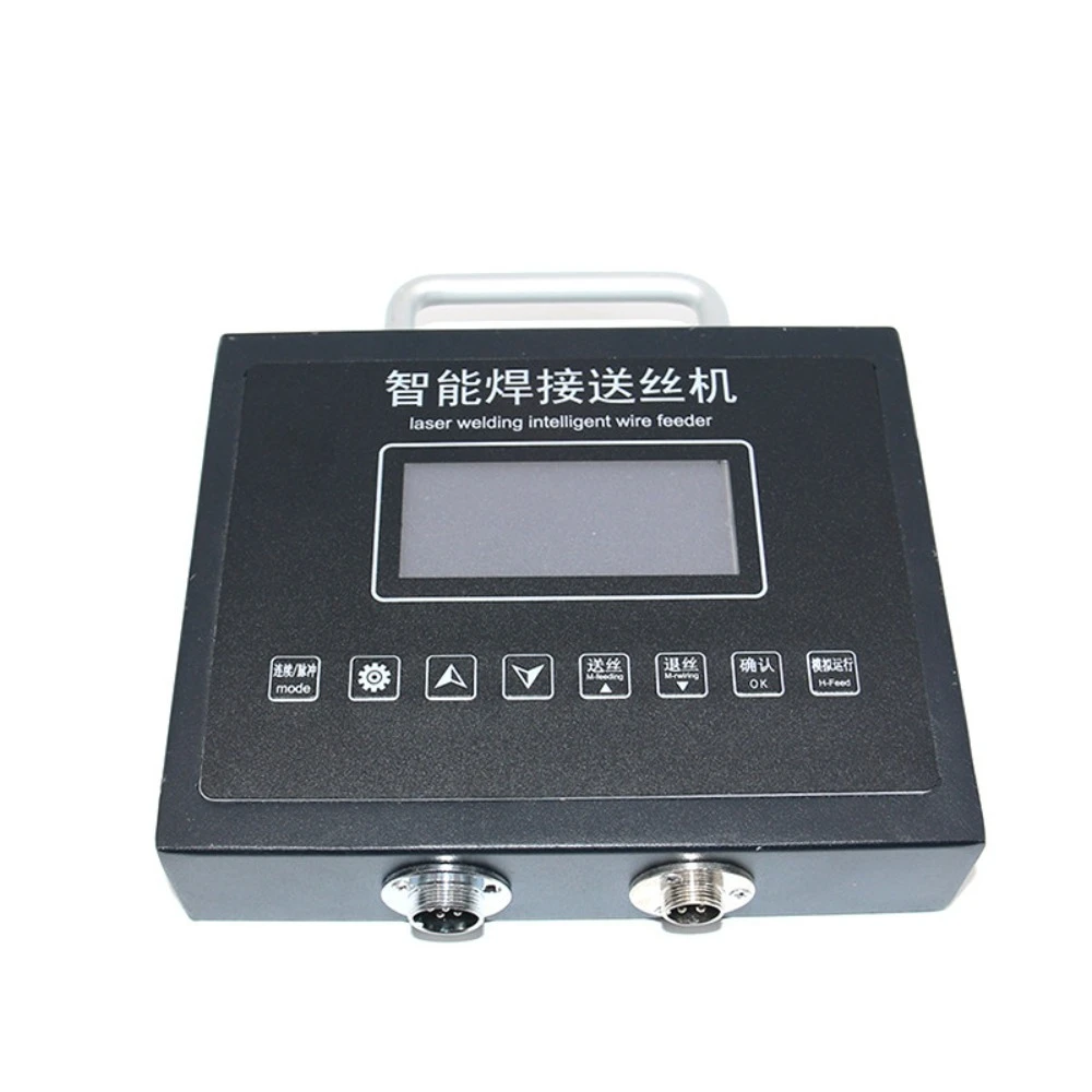 Stepper Servo Push-Pull Wire Feeder, Automatic Filler for TIG Cold Laser Welder, Smart Wire Feeding Unit for Welding Machine