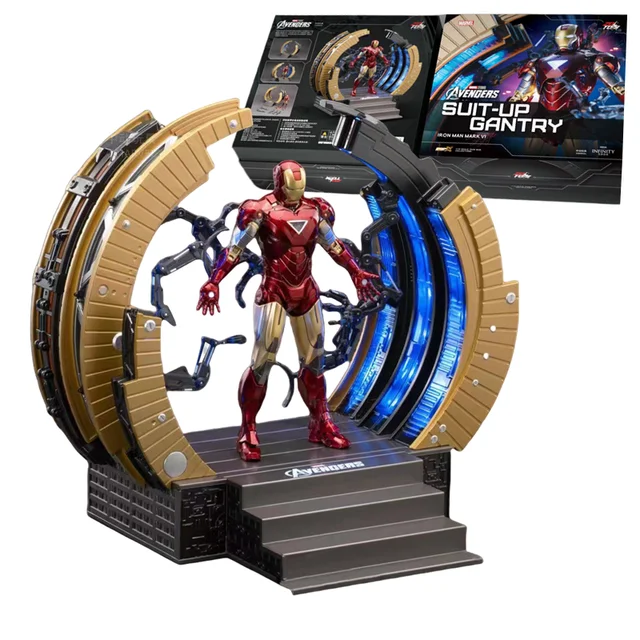 Zdおもちゃavengersアクションフィギュア,モデルスーツアップガードル,アイアンマンmk6,mk4,tony stark,1:10,zdおもちゃ