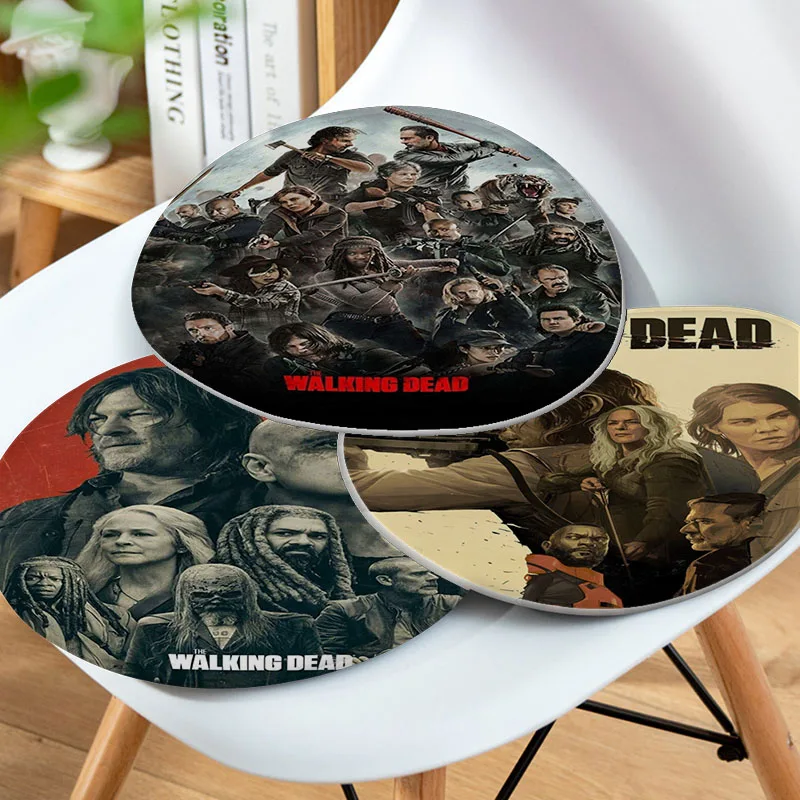 

American TV Series The Walking Dead Decorative Sofa Mat Dining Room Table Chair Cushions Unisex Fashion Anti-slip Decor Tatami