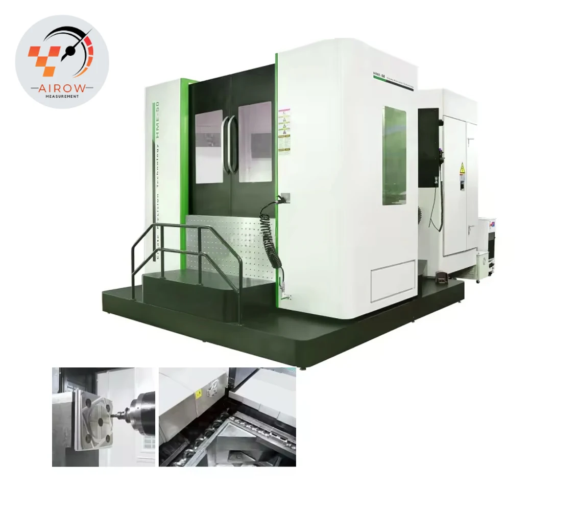 Airow High Performance New 4 Axis BT50 High-Accuracy CNC Horizontal Machining Center with GSK Control