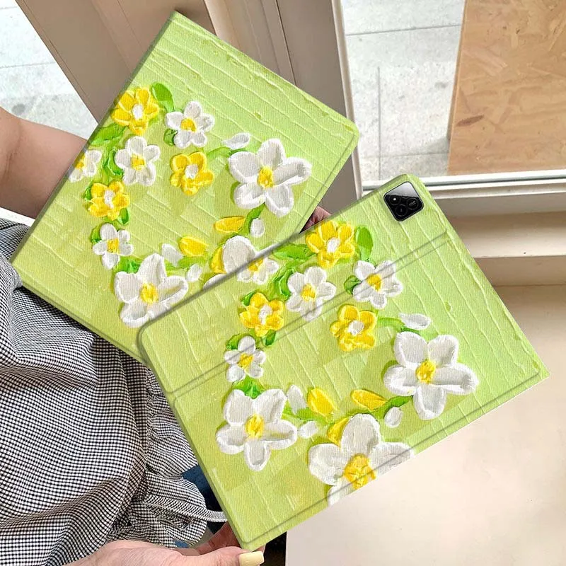 

Colorful Flower Art Gift Tablet Case For Xiaomi Redmi Mini Pad SE K 2 4 5 6 7 8 2023 2025 11 8.8 11.2 10.1 Pro
