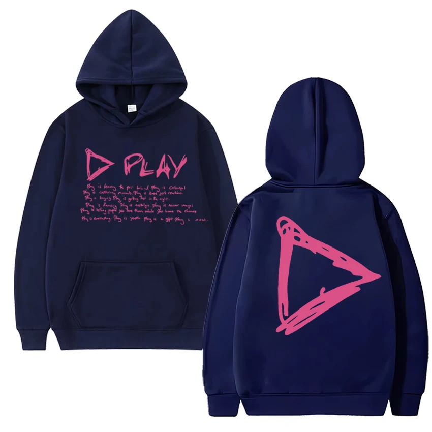 Hot Singer Ed Sheeran Play Tour 2025 Double Sided printed Hoodie Men women fashion Sweatshirt Unisex Fleece Long sleeve pullover