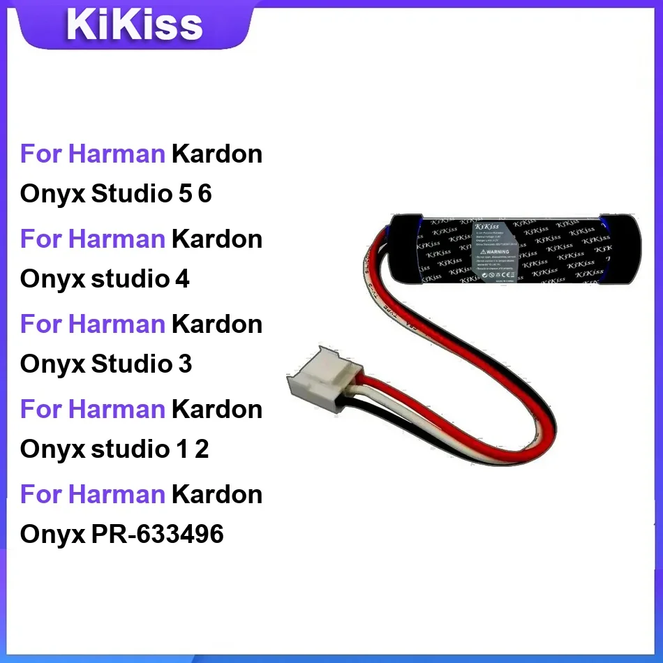 

Battery For Harman Kardon Onyx Studio 5 6 4 3 1 2 PR-633496 ICR22650 LI11B001F Premium Replacement