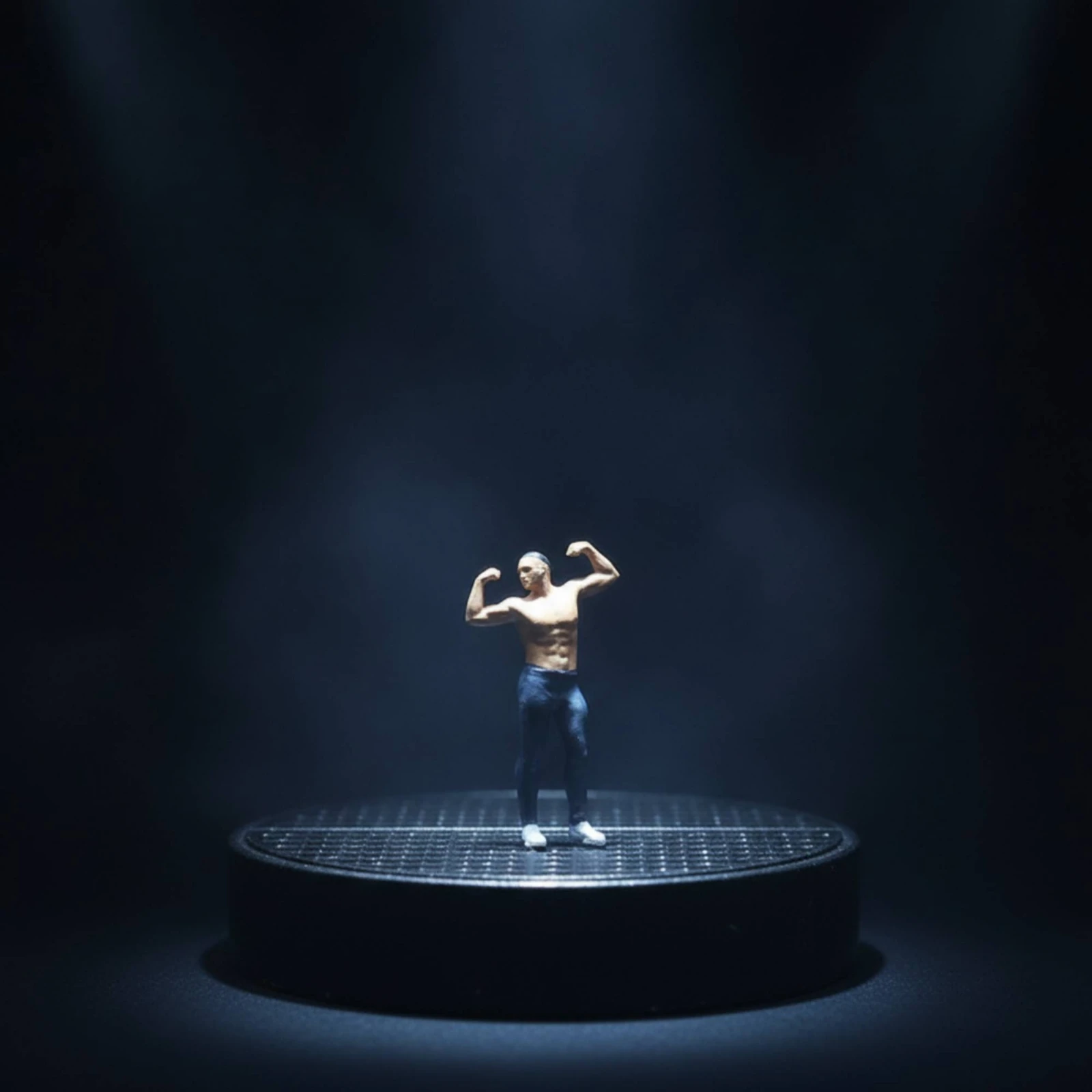 

Boxer Figurine Hand-Painted Boxer Model Figure Miniature Athlete Handpainted Micro for Collectors, Diorama, Desktop Display