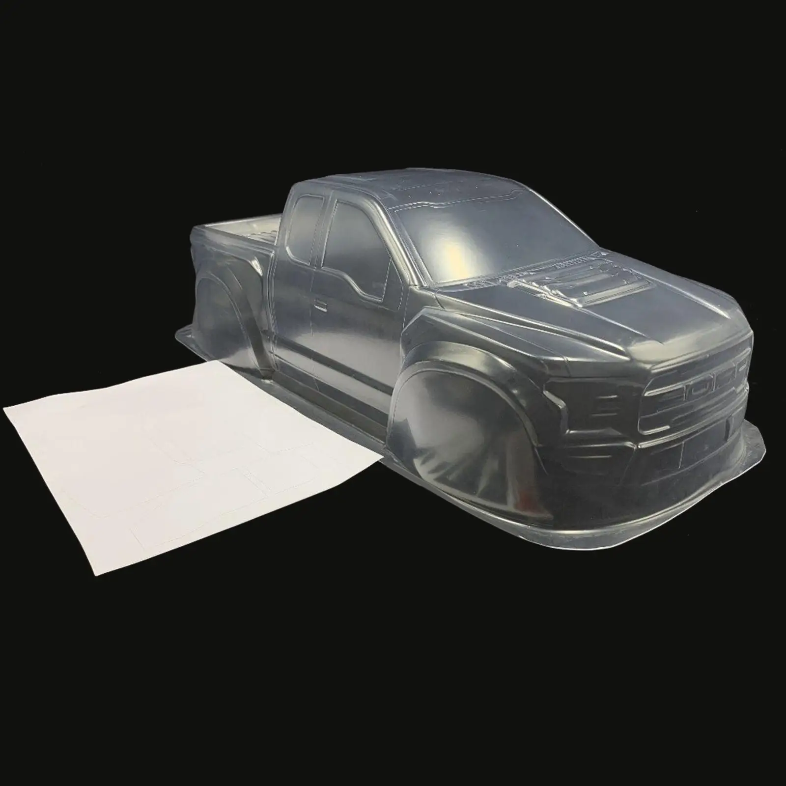 1/10 RC Crawler Clear PC Body DIY Transparent for RC Car 90046 90047 Upgrade